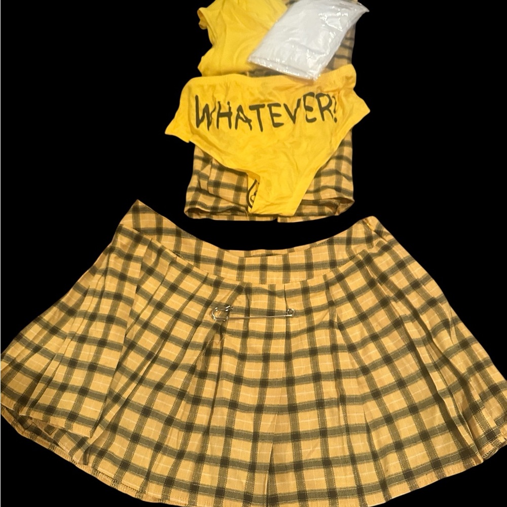 NWT Dolls Kill Trickz N' Treatz Like Whatever Costume Set size XXs - Picture 6 of 9